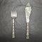 Around 1900 British antique silver plate fish server set